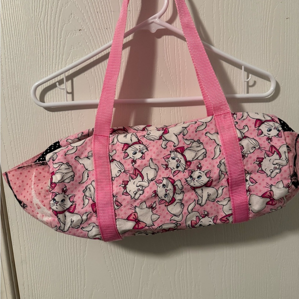 Disneys Marie from the Aristocats- small duffle/purse